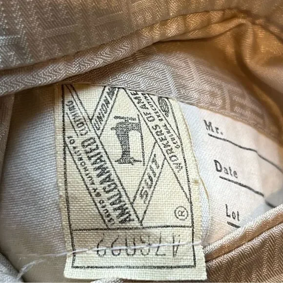 Halston Halsuede Men's Sport Jacket Camel Colored Size 40R